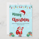 Search for father christmas invitations Xmas