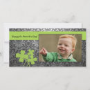 Search for st patrick photo cards Green