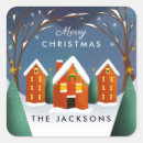 Search for snowy stickers Winter scene