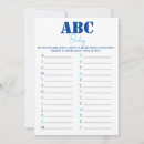 Search for abc baby shower invitations Simple