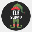 Search for funny christmas elf stickers Santa