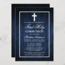 Search for wood first communion invitations Cross