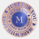 Search for vivid blue stickers Gold