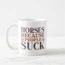 Search for small people mugs Horse