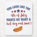 Search for hotdog mouse mats Fourth of july