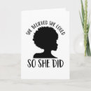 Search for afro hair cards Black history month