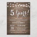 Search for 5th year anniversary Rustic wood