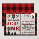 Search for little lumberjack invitations Flannel