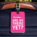 Search for funny sayings luggage tags Bright