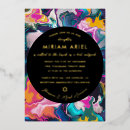 Search for rainbow bar bat mitzvah invitations Colourful