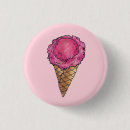 Search for ice cream cone badges Pink