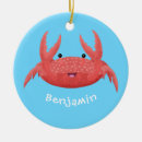 Search for seafood christmas tree decorations Crab
