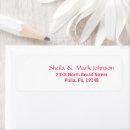 Search for zigzag return address labels Flowers