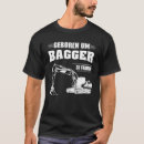 Search for excavator tshirts Driver