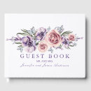 Search for plum wedding guest books Watercolor