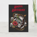 Search for skull birthday cards Skeleton