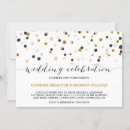 Search for dot pink invitations Gold