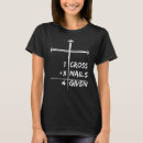 Search for 3 4 sleeve womens tshirts Cross