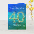 Search for forty birthday cards Green
