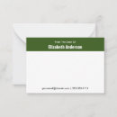 Search for forest note cards Dark green