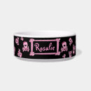 Search for skull pet bowls Pink