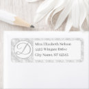 Search for lace wedding return address labels Formal