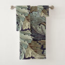 Search for leaf pattern bath towels William morris