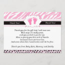 Search for pink leopard cards Zebra