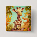 Search for giraffe cartoon badges Safari