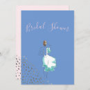 Search for pink white bridal shower invitations Stylish