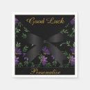 Search for purple floral napkins Victorian