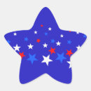 Search for blue and red stars stickers Birthday