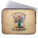 Search for wildflower laptop cases Bohemian