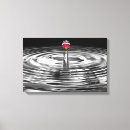 Search for macro rose canvas prints Red