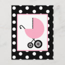 Search for carriage baby girl shower invitations Stroller