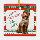 Search for funny dog christmas tree decorations Green