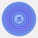Search for violet flower stickers Meditation