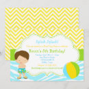 Search for beach ball invitations Boy