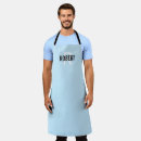 Search for light blue aprons Chef