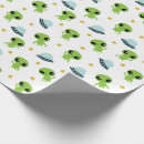 Search for aliens wrapping paper Funny