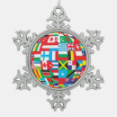 Search for world flags christmas tree decorations Globe