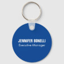 Search for plain rounded key rings For her