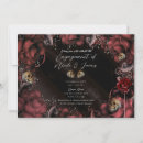 Search for skull engagement party invitations Roses