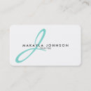 Search for aqua business cards Classy