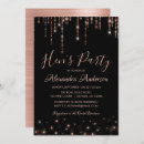 Search for gold and black hen party invitations Elegant