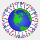 Search for peace hand stickers Planet