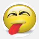 Search for tongue out stickers Emoticon