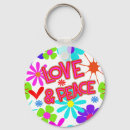 Search for big flower key rings Colourful
