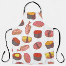 Search for cartoon sushi aprons Background