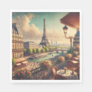 Search for vintage paris napkins France